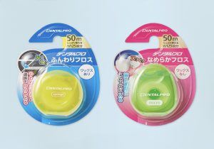 リニューアルで売上がUPした歯科用品のフロスパッケージデザイン