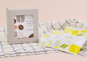 食料品のコーヒー&スープのパッケージデザイン